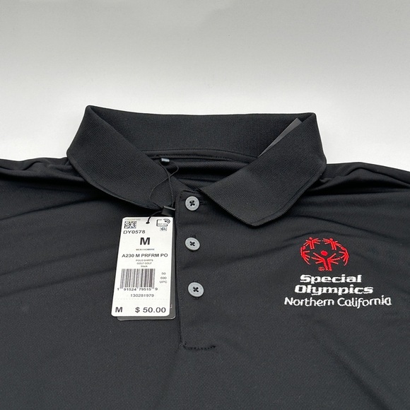 Special Olympics Adidas Polo NWT medium - Picture 3 of 8